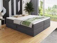 Sofnet Boxbett Base (mit zwei Bettk&auml;sten, Bonell-Matratze und Topper), Doppelbett,