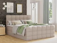 Sofnet Boxbett Best Lux (mit zwei Bettk&auml;sten, Bonell-Matratze und Topper),