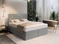 Masseno Boxbett TRANI 180x200 cm mit Bonell Matratze und Topper
