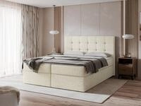 MIRJAN24 Boxspringbett Luanda Boucle (mit zwei Bettk&auml;sten f&uuml;r die...