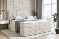 ALTDECOR Boxspringbett APO KING (mit Matratze und Lattenrost Topper Polsterbett...
