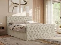 MKS M&Ouml;BEL Boxspringbett MIREN DUO (Set, Packung, Kopfteil, Topper T25/Visco, 7