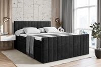 ALTDECOR Boxspringbett EDITA-Z KING (Multipocket-Matratze H4, H3 Matratze