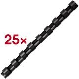 FELLOWES Bindeger&auml;t, Plastikbinder&uuml;cken &Oslash; 6 mm, 21 Ringe, DIN A4, 20 Blatt