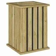 vidaXL Blumentopf Pflanzk&auml;sten Braun 33 x 33 x 45 cm Impr&auml;gniertes Kiefernholz (1