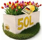 ONDIS24 Pflanzk&uuml;bel Ondis24 Blumenk&uuml;bel Vulkano, 50L Blumenkasten (1 St), mit