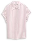 TOM TAILOR Schlupfbluse blouse striped, light elderberry stripe