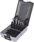 KS Tools Senkbohrer HSS Co 5 Kegel-Entgratsenker-Satz, Kunststoffkassette 6-tlg