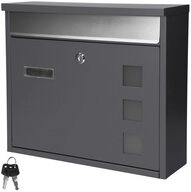 ML-DESIGN Briefkasten Wandbriefkasten Postkasten Design Briefkastenanlage...