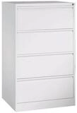 Otto Office H&auml;ngeregisterschrank mit Griffleisten und Etikettenfenster
