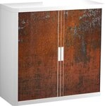 EASYOFFICE Aktenschrank Rollladenschrank easyoffice BxTxH 86x37,5x104cm Iron...