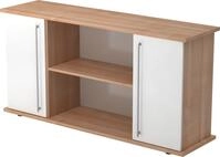 HAMMERBACHER Aktenschrank Sideboard SB 2OH 2 T&uuml;ren BxTxH 166,1x44,8x84cm Griff...