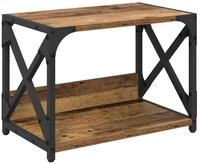 vidaXL Druckertisch Druckerst&auml;nder Altholz 44 x 26 x 31,5 cm Holzwerkstoff...