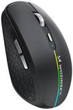 Wozinsky WMGK-1132 Maus (Bluetooth, Funk 2,4 GHz, 125 dpi, Kabellose RGB Maus mit