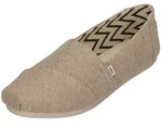 TOMS ALPARGATA Espadrille Natural Undyed Heritage Canvas beige 42 EU