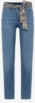 Zero Slim-fit-Jeans Damen mit Leo-G&uuml;rtel Style Orlando 28 Inch