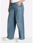 Sheego Bequeme Jeans Jeans normal blau 40