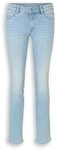 TOM TAILOR Straight-Jeans LIVA im Five-Pocket Style