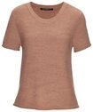 French Connection Kurzarmpullover aus leichtem B&auml;ndchengarn Sommerpullover,