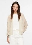 comma Cardigan Strickjacke Leichter Cardigan aus Ajourstrick