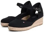 Tommy Hilfiger MID WEDGE ESPAD CLOSED TOE Keilsandalette Plateau, Sommerschuh...