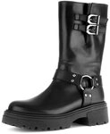 Gabor Stiefel, Blockabsatz, Kurzstiefel, Boots mit Nieten und Zierriegel