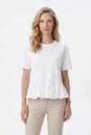 T-Shirt RICHROYAL, Damen, Gr. XS, wei&szlig;, Single Jersey, Obermaterial: 100% Baumwolle,