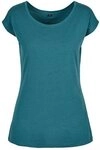 Build Your Brand Rundhalsshirt Ladies&acute; Wide Neck Tee Rundhalsausschnitt