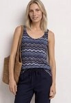STREET ONE Shirttop Sommertop mit grafischem Muster