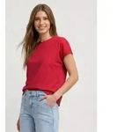 STREET ONE T-Shirt aus softer Viskose rot 34 EU