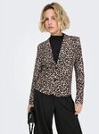 ONLY Kurzblazer ONLELISIA LIFE L/S AOP BLAZER TLR Materialmix, regular fit
