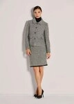 MADELEINE Kurzblazer Kurzblazer mit franz&ouml;sischer Eleganz Strukturblazer mit