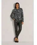 MADELEINE Kurzblazer Moderner Businessblazer mit Paisley-Muster Blazer mit