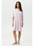 Mey Nachthemd Mey Damen Nachthemd kurzarm Serie Pretty Dots (1-tlg) Feminines
