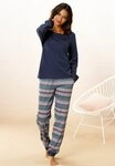Vivance Dreams Pyjama (Set, 2 tlg) mit buntem Zick-Zack-Muster