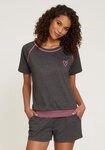 Vivance Dreams Shorty (Set, 2 tlg) mit dekorativen Flatlock-N&auml;hten in...
