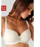 LASCANA Schalen-BH mit B&uuml;gel, mit verzierten Tr&auml;gern, Dessous beige 95