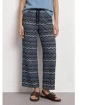 STREET ONE 3/4-Hose STREET ONE / Da.Casual-Hose / EOS_Style Emee_HW_Wide Leg_AOP
