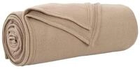 vidaXL Bett&uuml;berwurf Wohndecken 24 pcs Kamel 170 x 130 cm Fleece