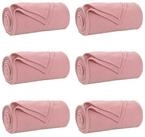 vidaXL Bett&uuml;berwurf Wohndecken 6 pcs Rosa 170 x 130 cm Fleece
