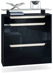 Vladon Schuhschrank Annie (Schuhkipper f&uuml;r 16 Paar Schuhe, mit 2 Klappen,...