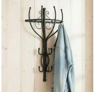 DanDiBo Garderobenhalter Garderobe Kleiderst&auml;nder Vienno Halbrund 66 cm