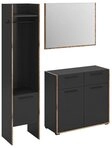 xonox.home Garderoben-Set Bueno, (3tlg. Set inkl. Garderobenschrank Schmal,...
