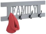 MCW Garderobenpaneel Familie-MCW-C60, Shabby-Look, Kleiderhaken individuell