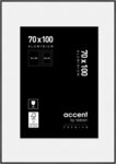 accent by nielsen Bilderrahmen Aluminium Bilderrahmen Accent Premium, (1 St)