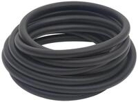 vidaXL Schlauchbox Hybrid-Luftschlauch Schwarz 0,6" 2 m Gummi und PVC, (1-tlg)