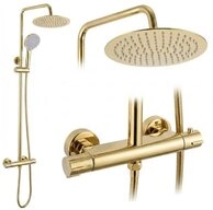 wohnwerk.idee Duschsystem Regendusche Dusche Set Duscharmatur mit Handbrause und