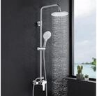 LuxusKollektion Duschsystem Duschsystem mit Einhebelmischer Regendusche 2...