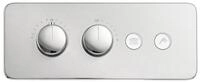 Bernstein Brausethermostat NT7646 Chrom 2-Wege Thermostat Unterputz 2...