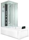 AcquaVapore Grossraumdusche Dusche Wanne Kombination K05-R02-ALL 90x180,